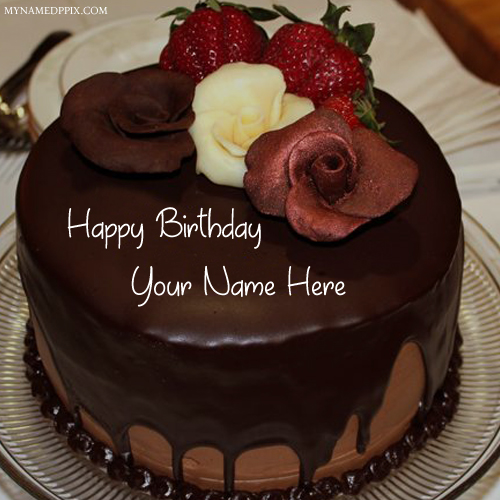 Special Name Wishes Happy Birthday Chocolate Cake Pics – My Name Pix Cards