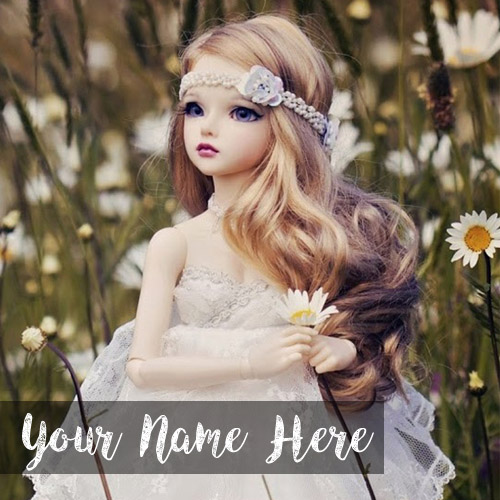 Awesome New Princess Doll Name Writing Dp Profile Photo My Name Pix Cards