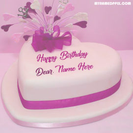 Write Name Happy Birthday Beautiful Cake Status Pictures – My Name Pix ...