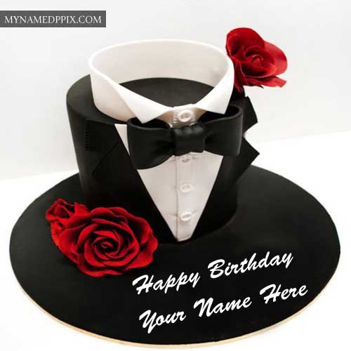 Happy Birthday Cake With Husband Name Wishes Pictures Send My Name Pix Cards
